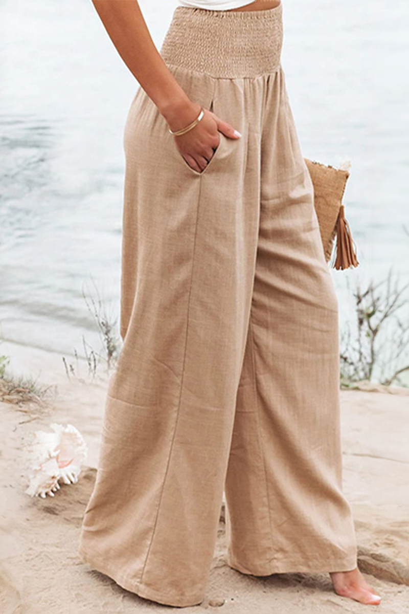 Women's Elegant Stretch Palazzo Pants