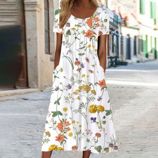 Women's Floral Print Dress