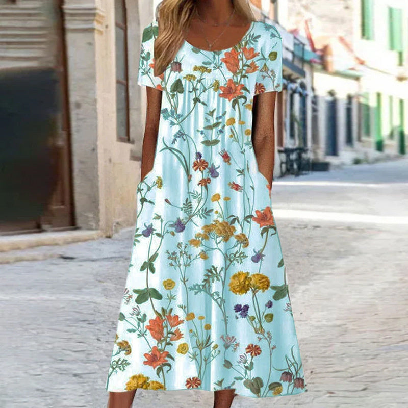 Women's Floral Print Dress