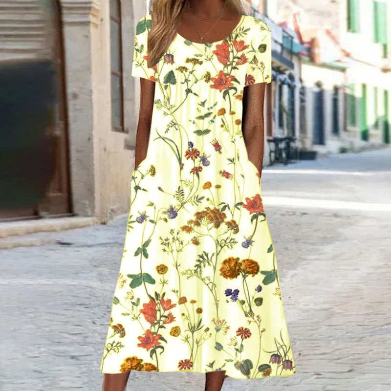 Women's Floral Print Dress