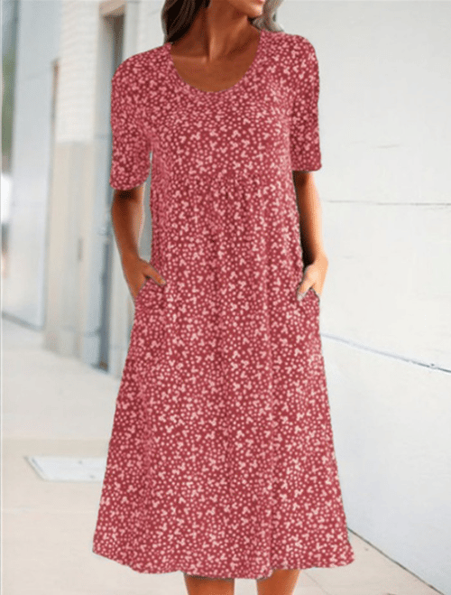 Women's Floral Summer Dress – Lightweight & Comfortable
