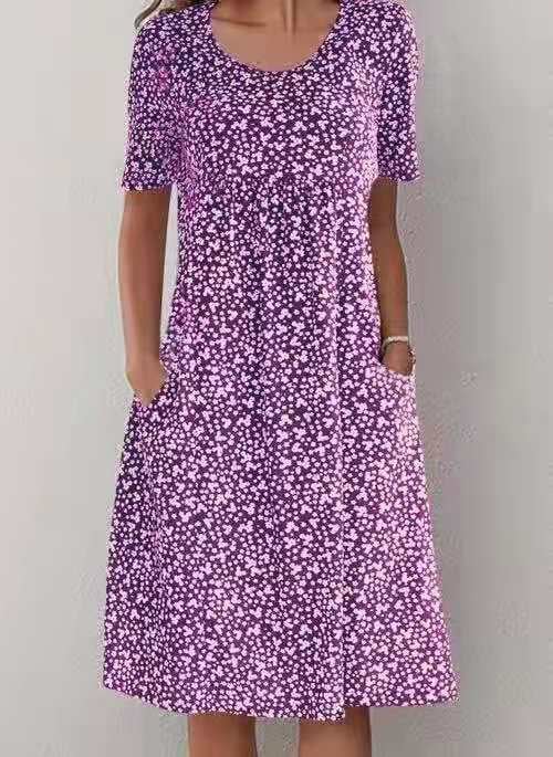 Women's Floral Summer Dress – Lightweight & Comfortable