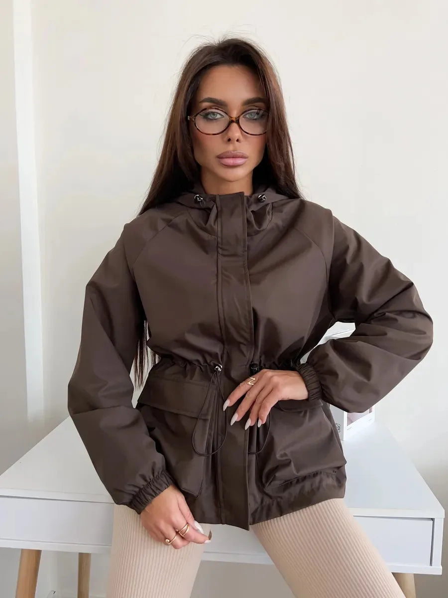 Women's Hooded Long Coat