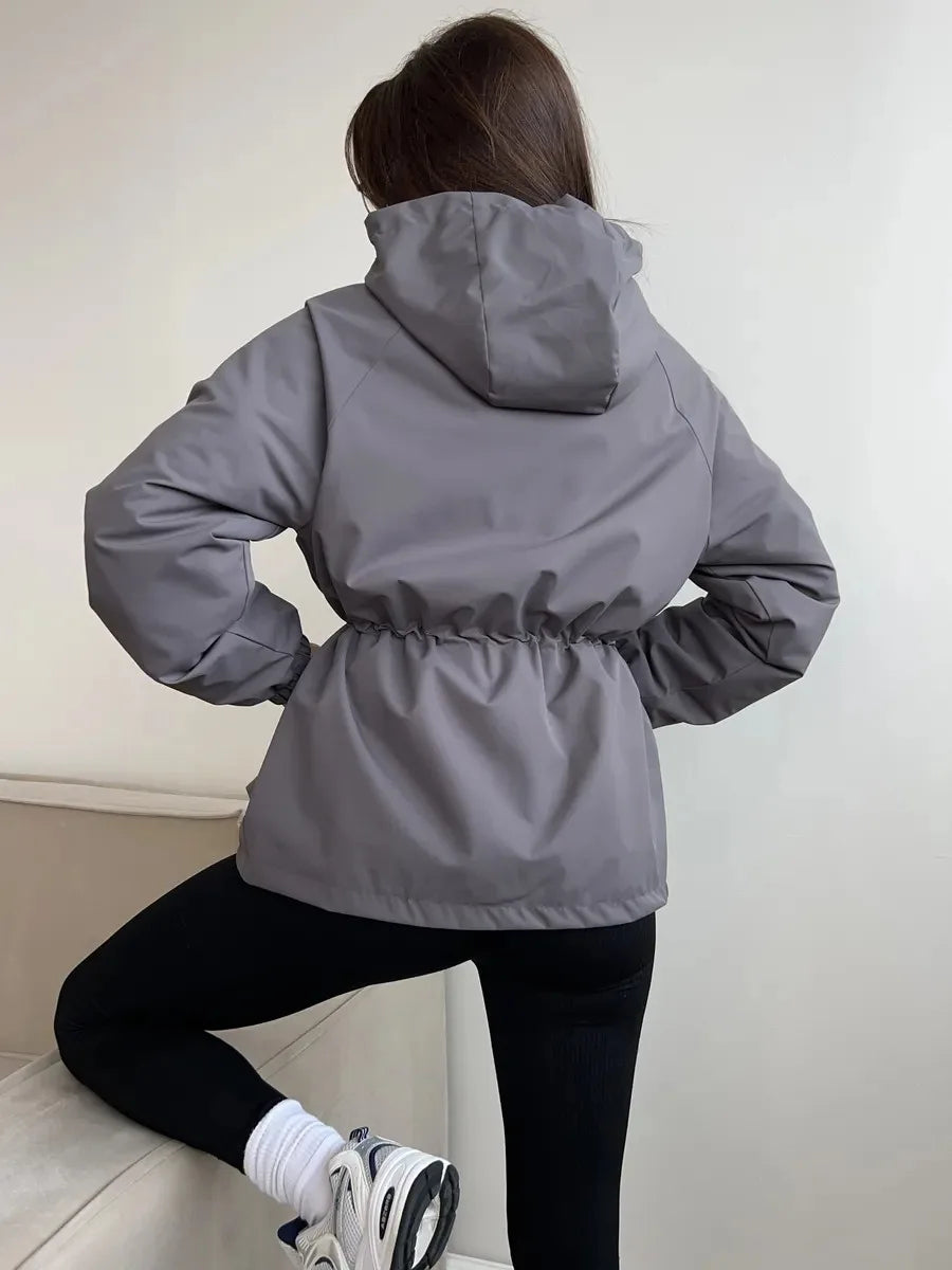 Women's Hooded Long Coat