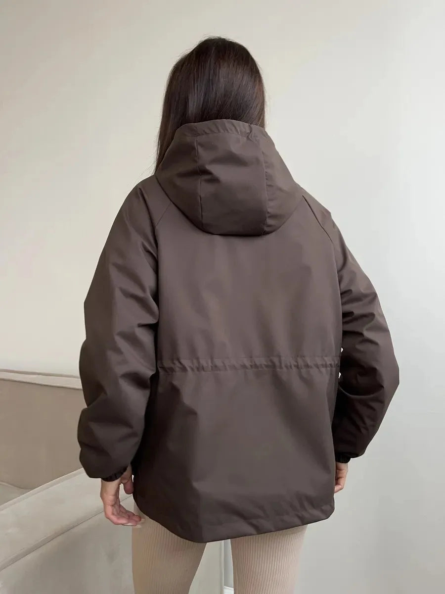 Women's Hooded Long Coat