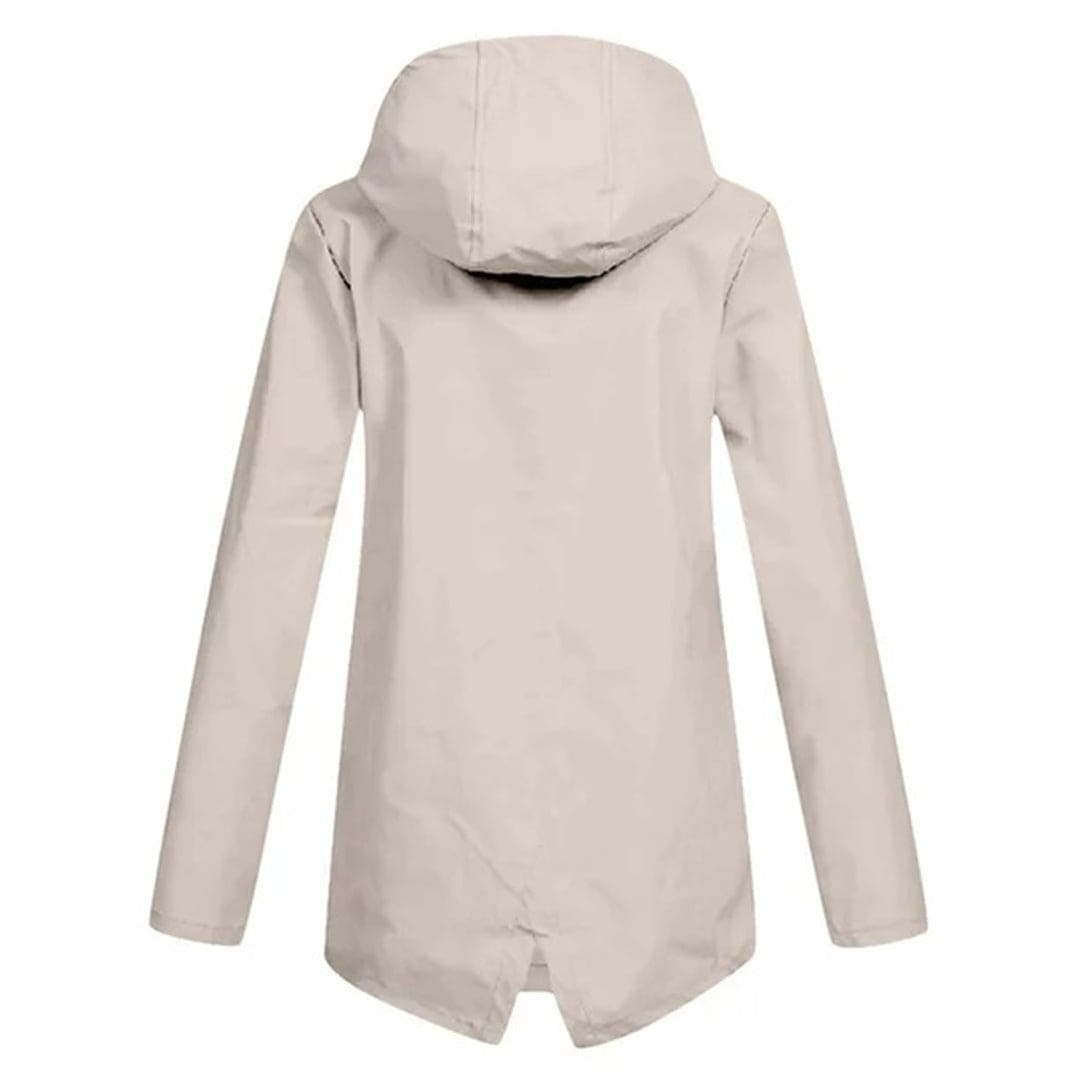 Women's Hooded Mid-Length Anorak Coat