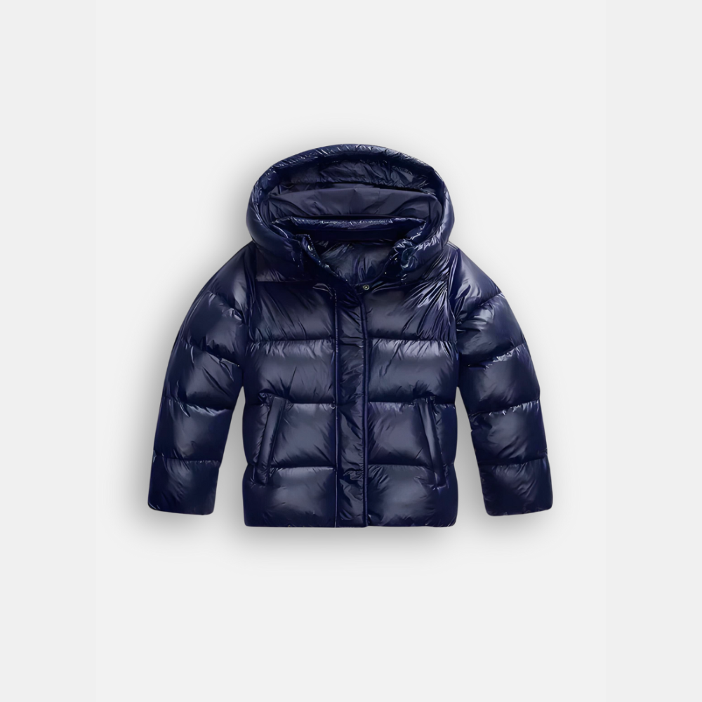 Women's Hooded Padded Puffer Jacket – Warm Winter Design