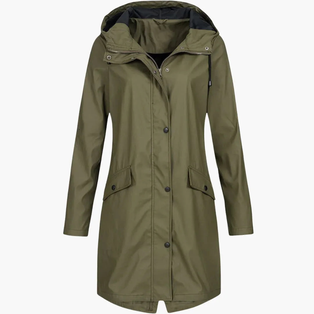 Women's Hooded Parka with Pockets