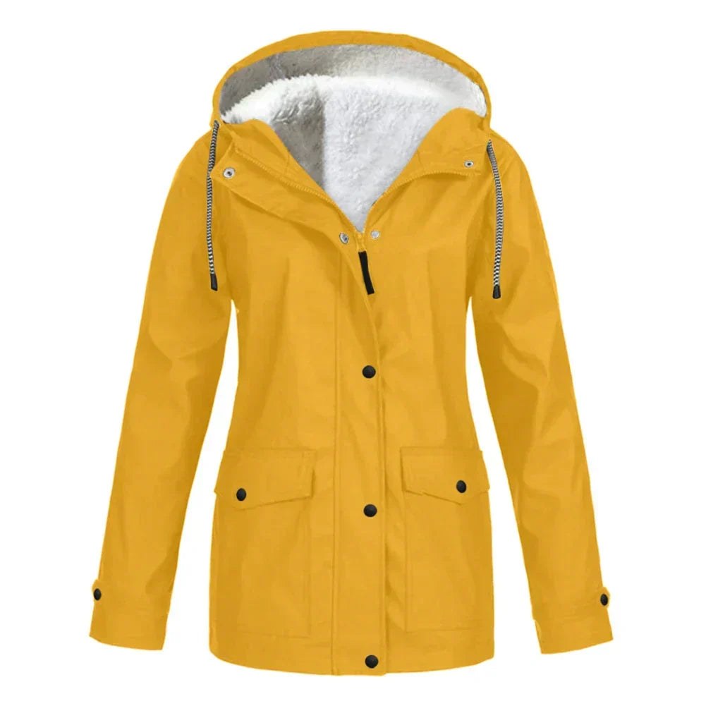 Women's Hooded Raincoat