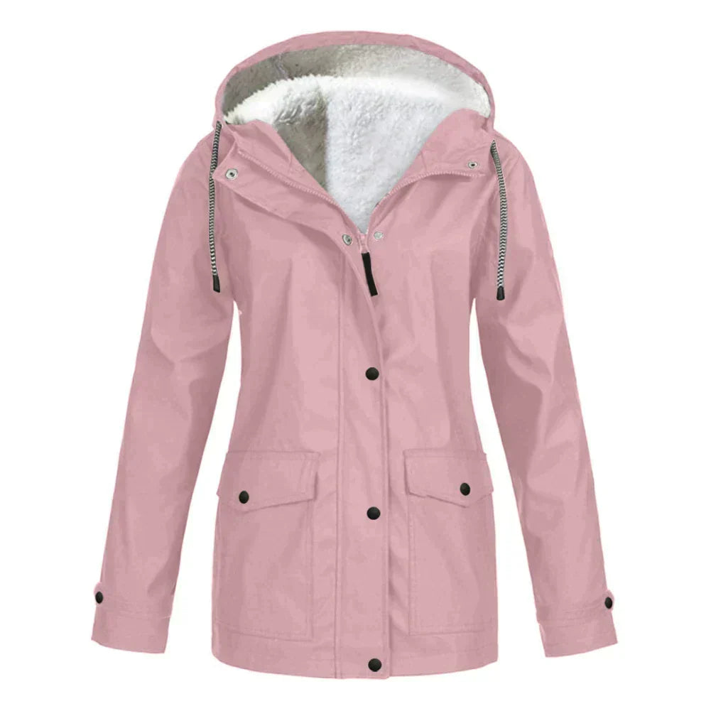 Women's Hooded Raincoat
