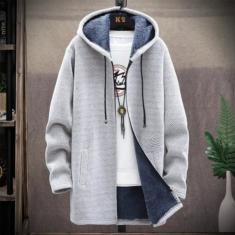 Women's Hooded Zip-Up Jacket with Tailored Fit