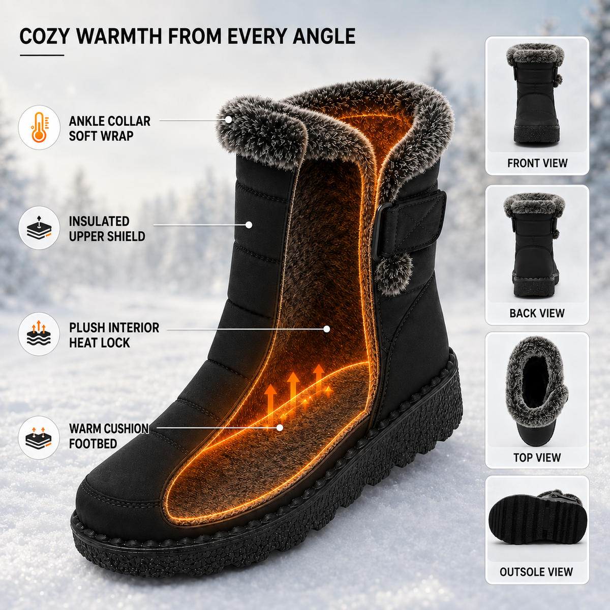 Women's Insulated Winter Boots