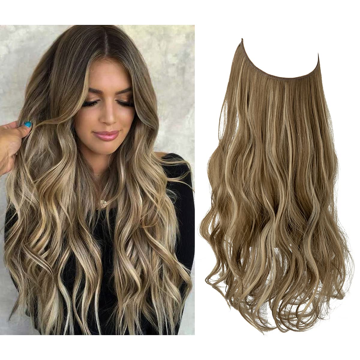 Women's Invisible Hair Extensions – Natural Look