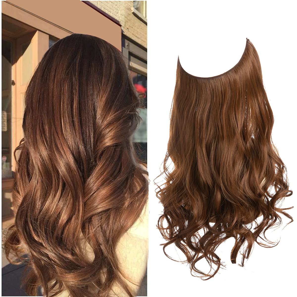 Women's Invisible Hair Extensions – Natural Look