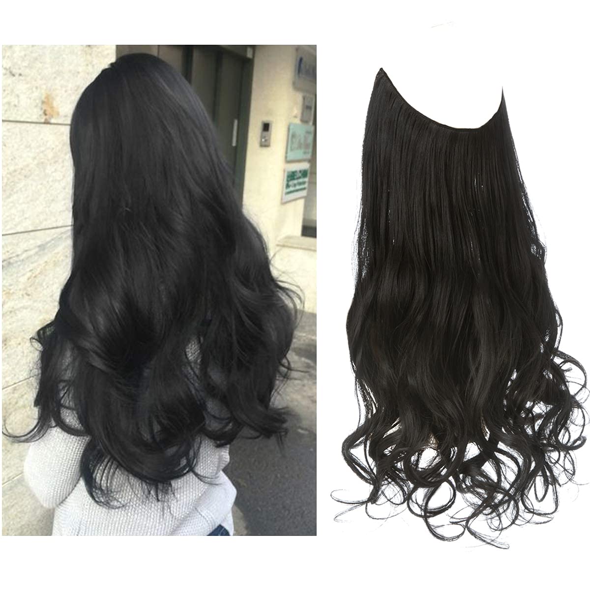 Women's Invisible Hair Extensions – Natural Look