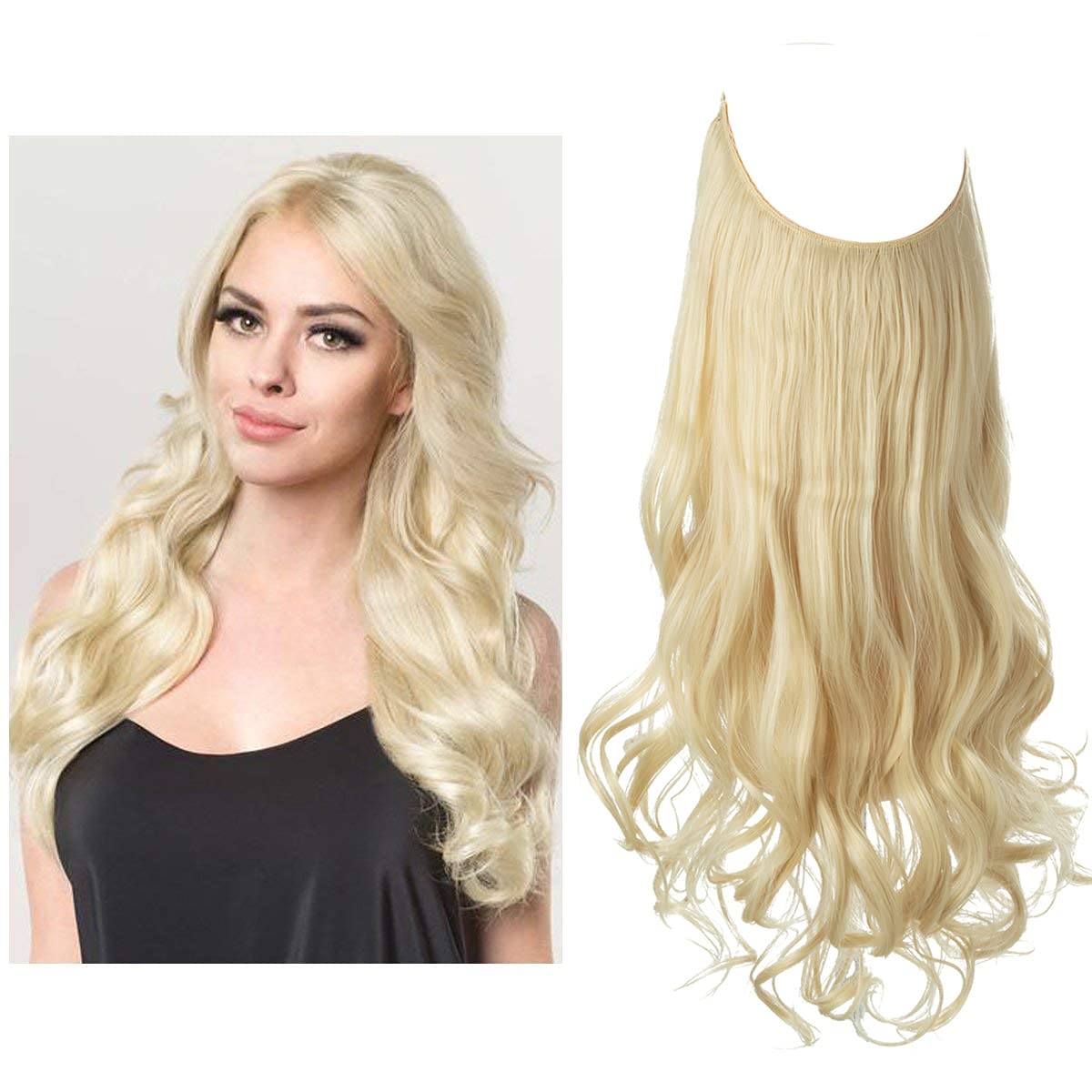 Women's Invisible Hair Extensions – Natural Look
