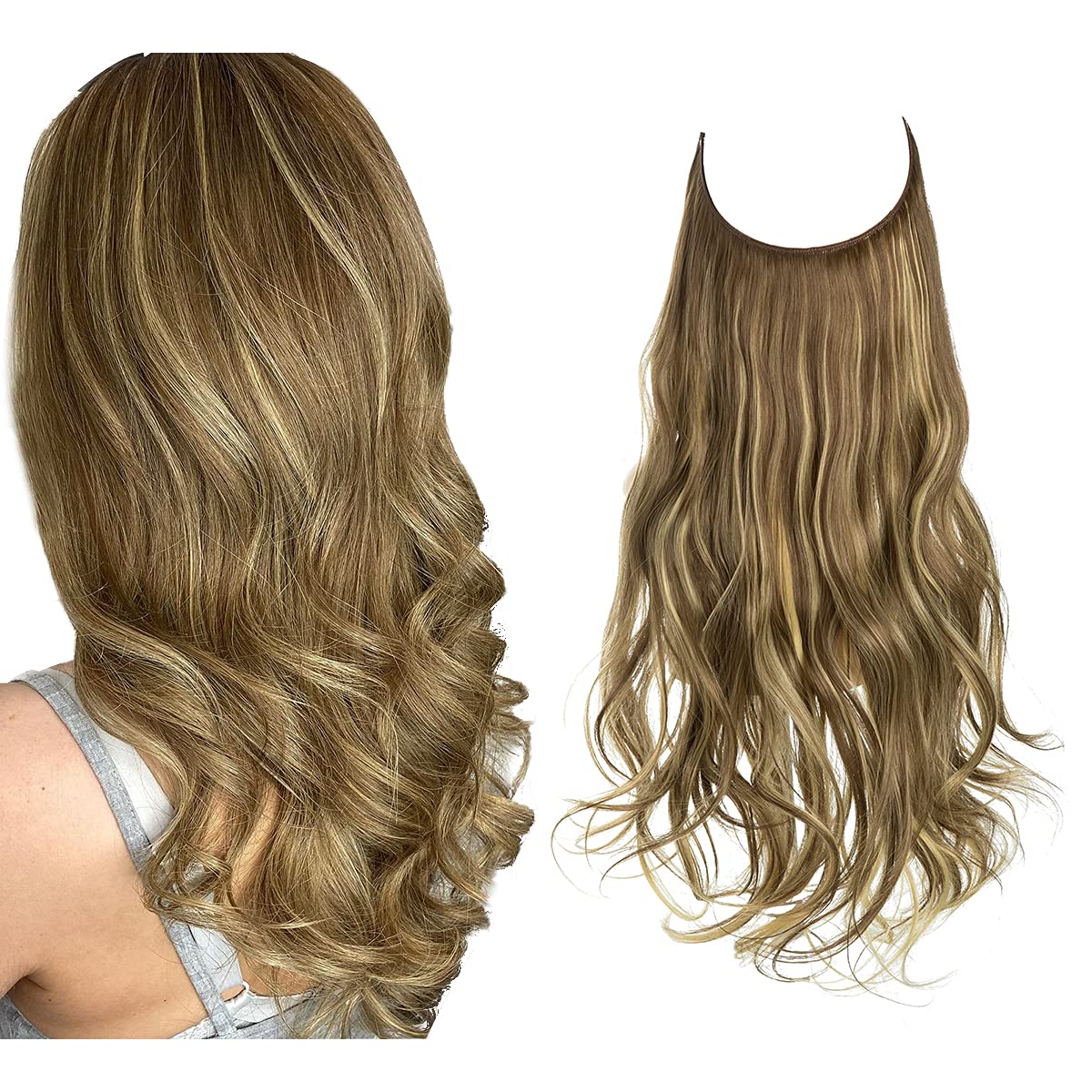 Women's Invisible Hair Extensions – Natural Look