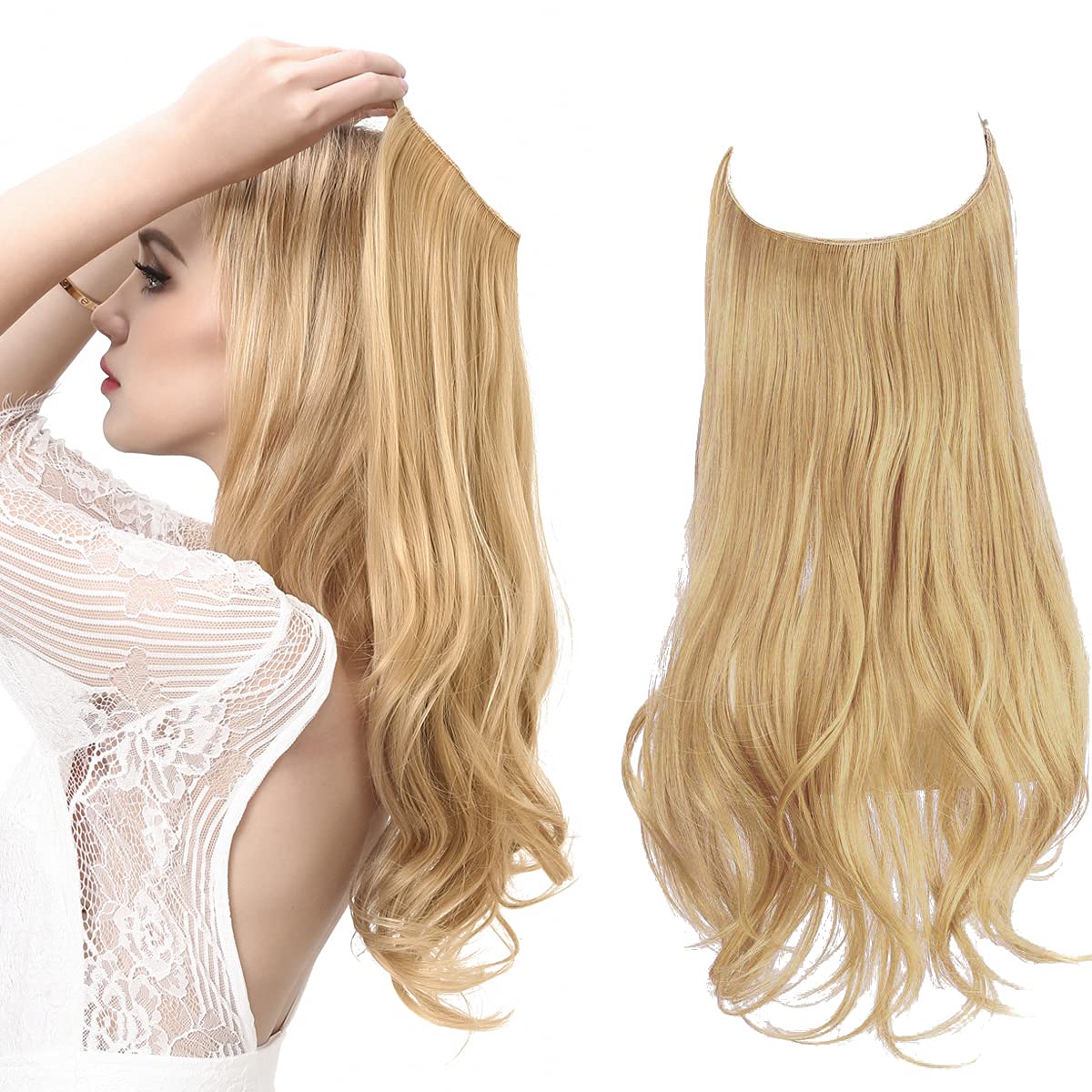 Women's Invisible Hair Extensions – Natural Look