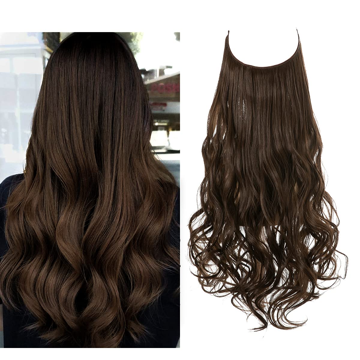 Women's Invisible Hair Extensions – Natural Look