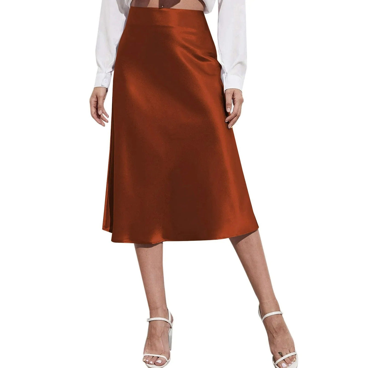 Women's Knee-Length A-Line Skirt