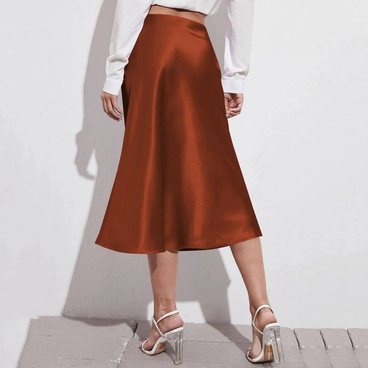 Women's Knee-Length A-Line Skirt
