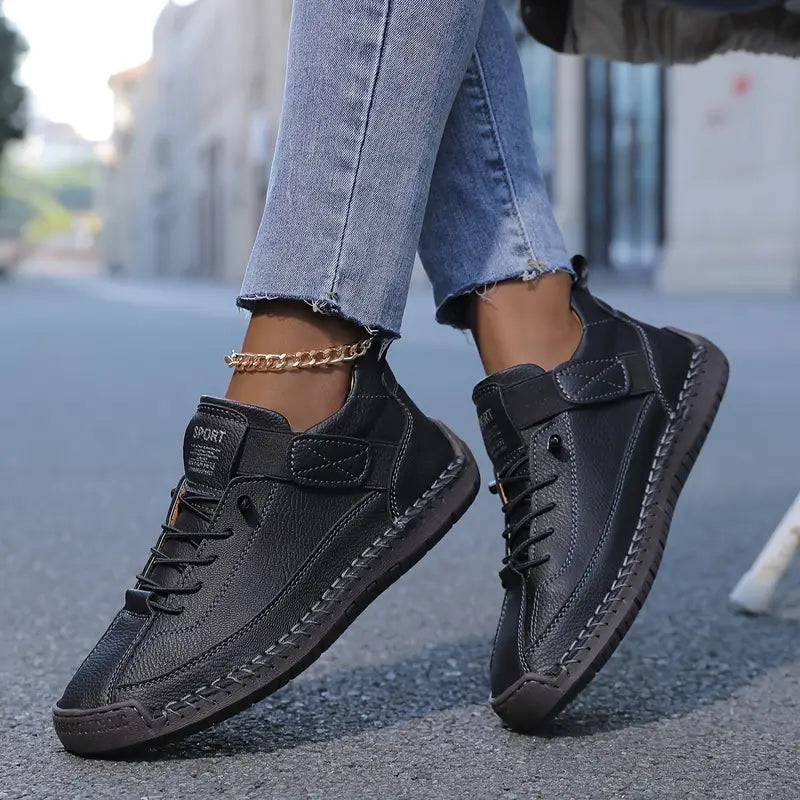 Women's Lace-Up Ankle-High Sneakers