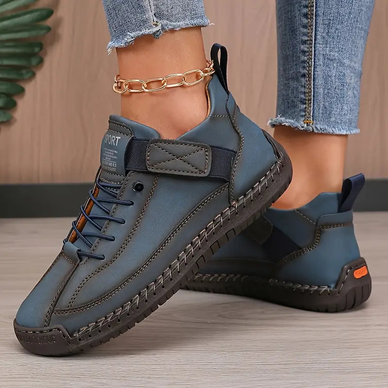 Women's Lace-Up Ankle-High Sneakers