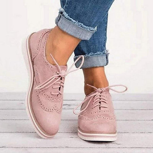 Women's Lace-Up Oxford Shoes