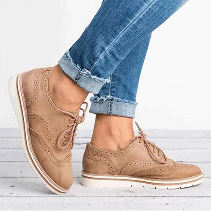 Women's Lace-Up Oxford Shoes