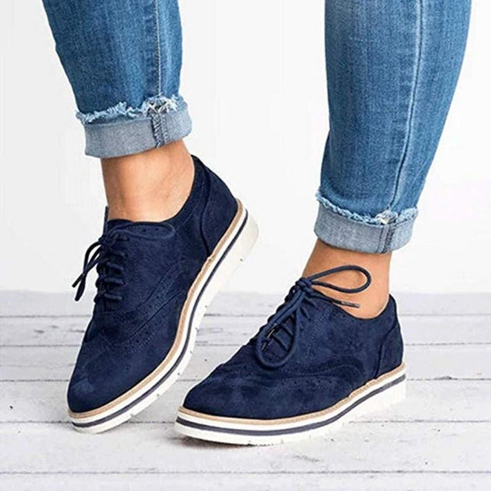 Women's Lace-Up Oxford Shoes