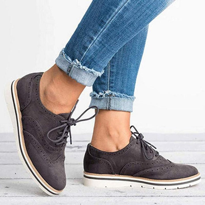 Women's Lace-Up Oxford Shoes