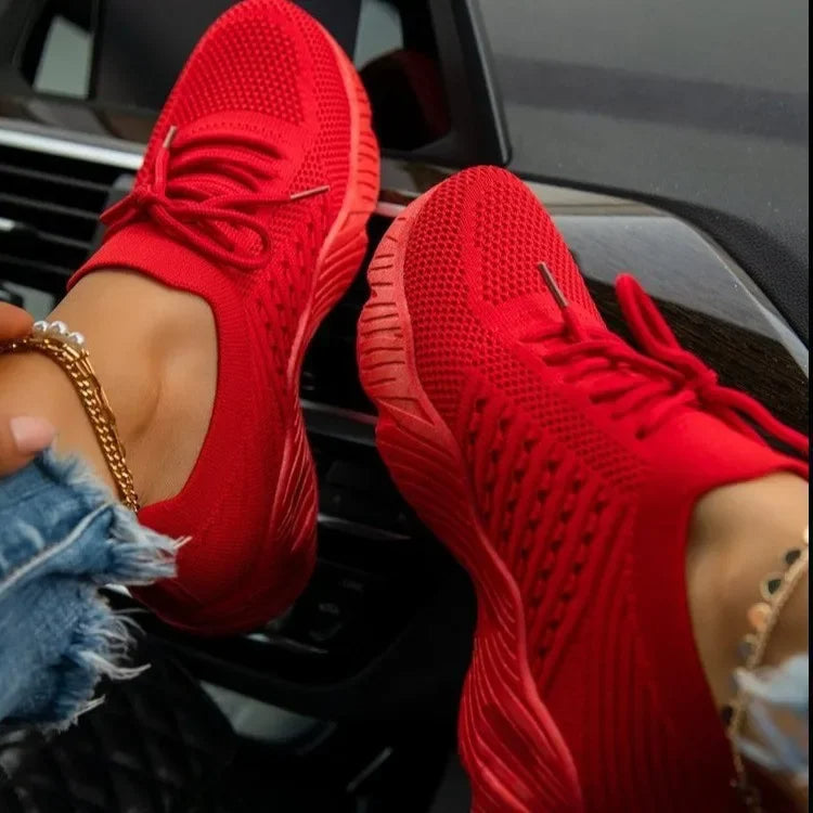 Women's Lightweight Breathable Sneakers for Everyday Comfort and Versatility