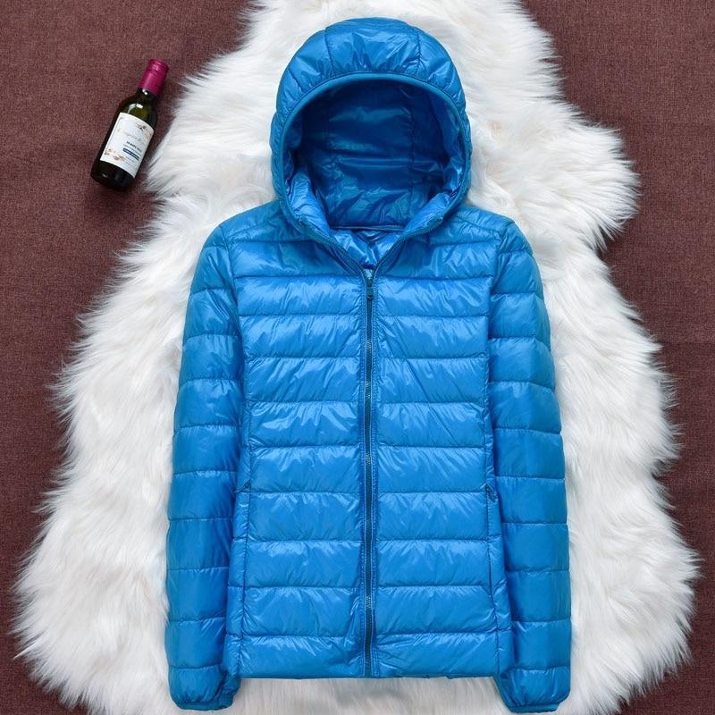 Women's Lightweight Hooded Puffer Jacket