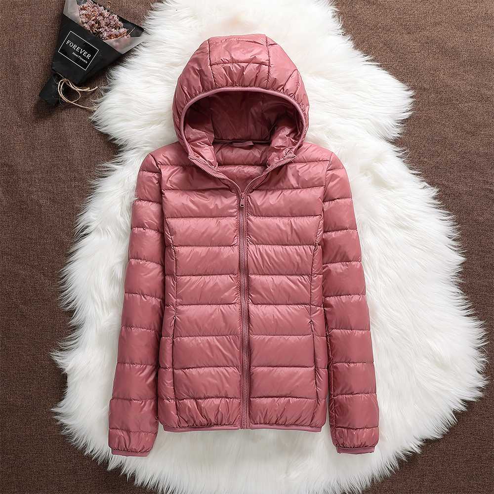 Women's Lightweight Hooded Puffer Jacket