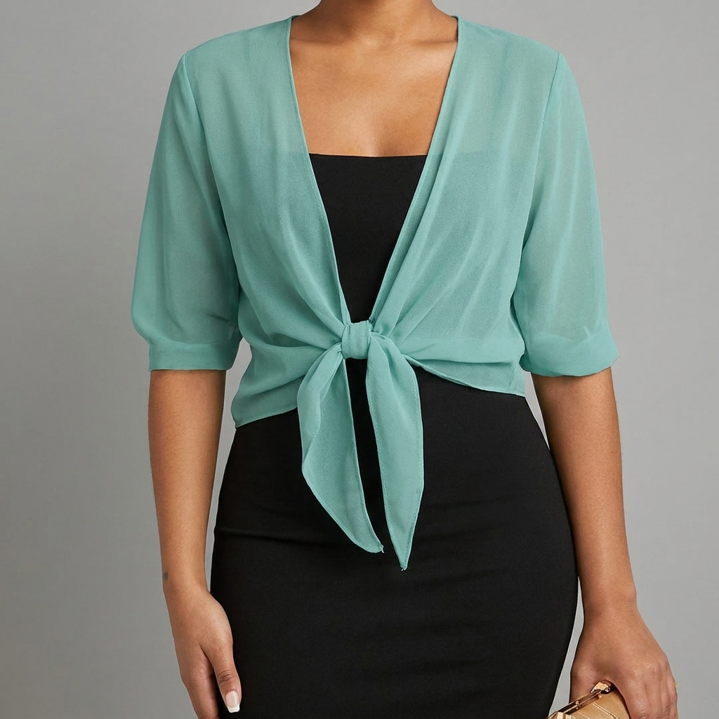 Women's Lightweight Shawl-Collar Cardigan Jacket