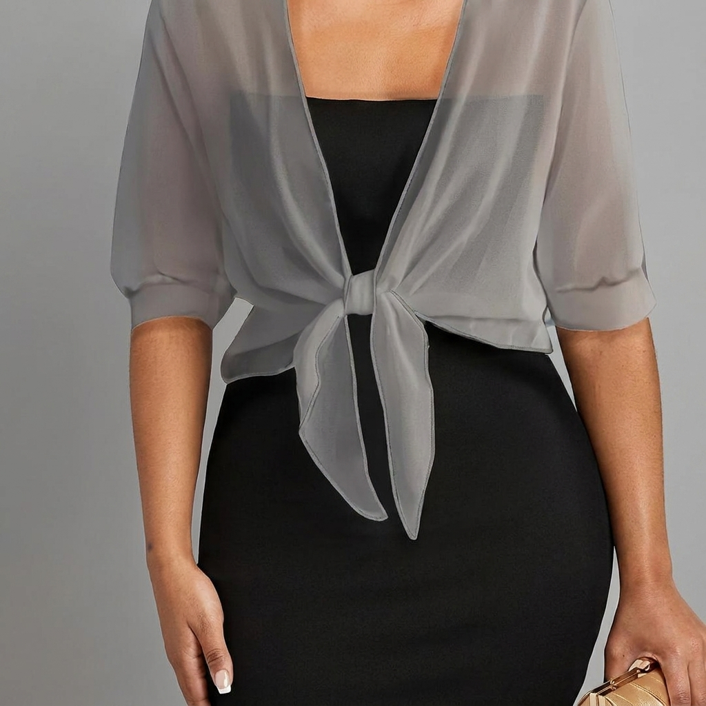 Women's Lightweight Shawl-Collar Cardigan Jacket