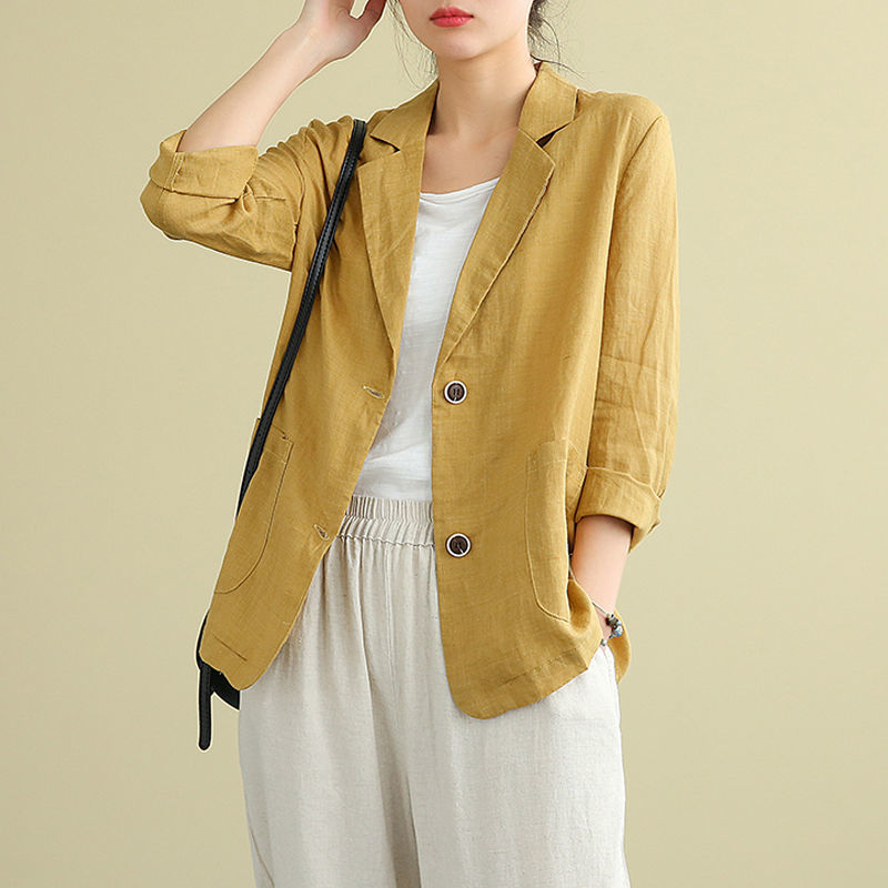 Women's Lightweight Tailored Blazer with Pockets