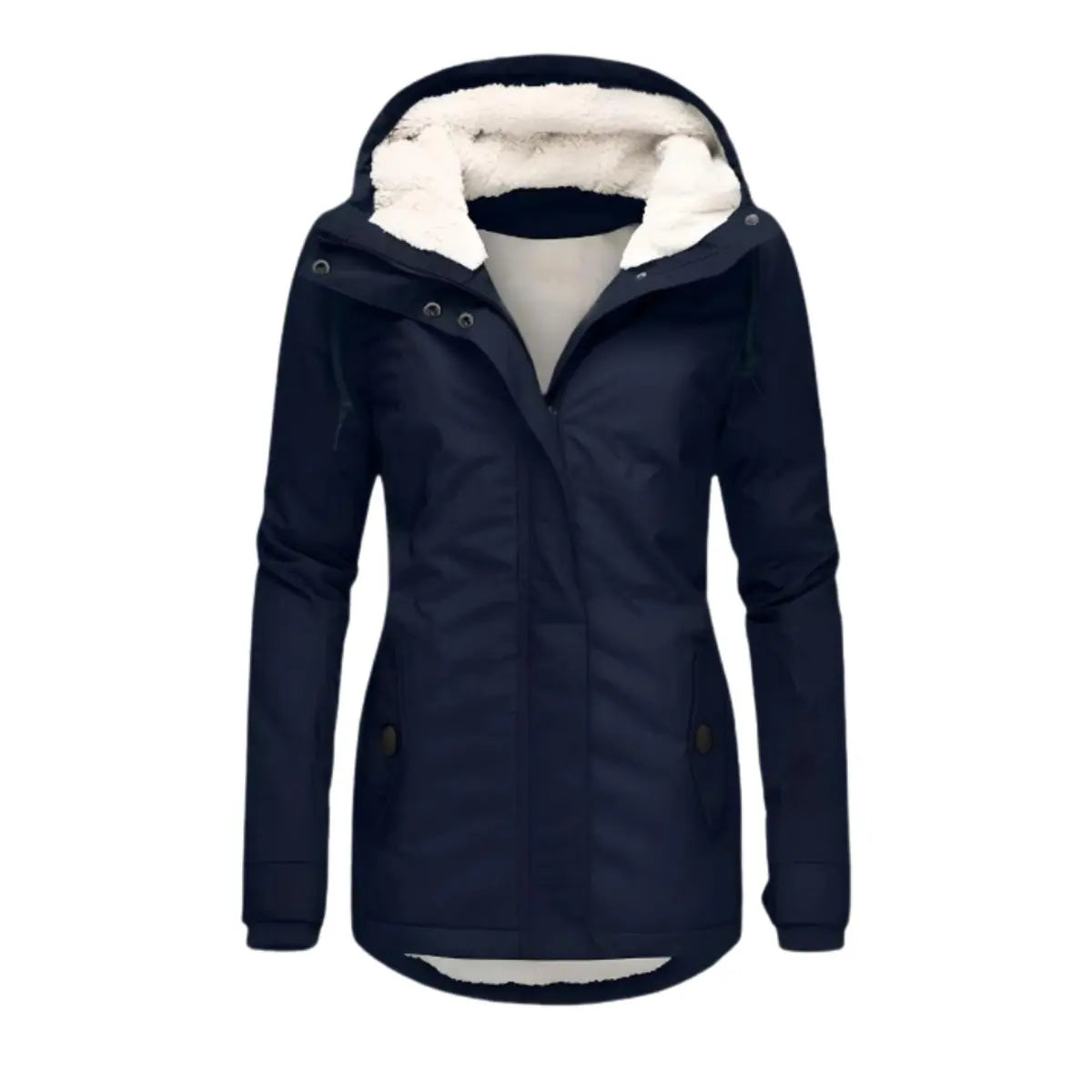 Women's Lined Hooded Waterproof Winter Coat