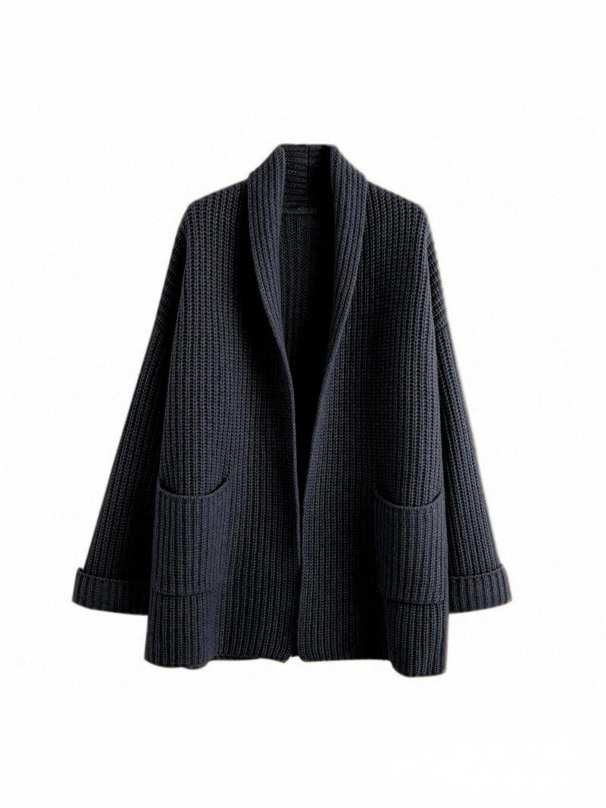 Women's Long Open-Front Cardigan