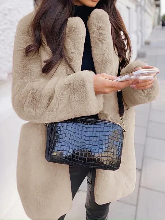 Women's Long Open Front Coat