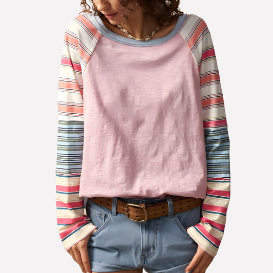 Women's Long-Sleeve Raglan Top