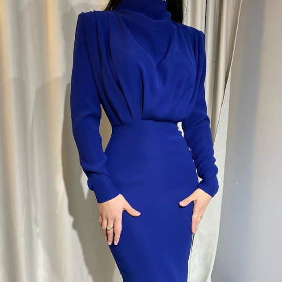 Women's Long-Sleeved Dress - Stylish & Comfortable for Every Season