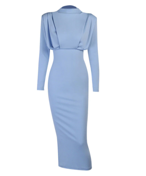 Women's Long-Sleeved Dress - Stylish & Comfortable for Every Season