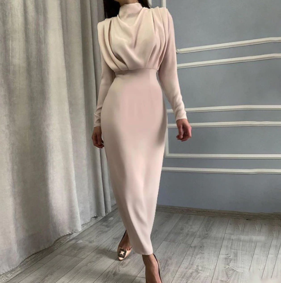 Women's Long-Sleeved Dress - Stylish & Comfortable for Every Season