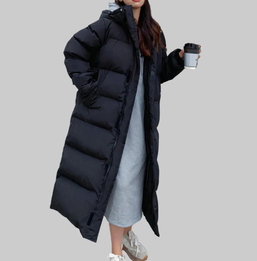 Women's Long Waterproof and Windproof Parka