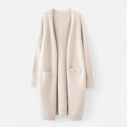 Women's Longline Open-Front Cardigan Coat