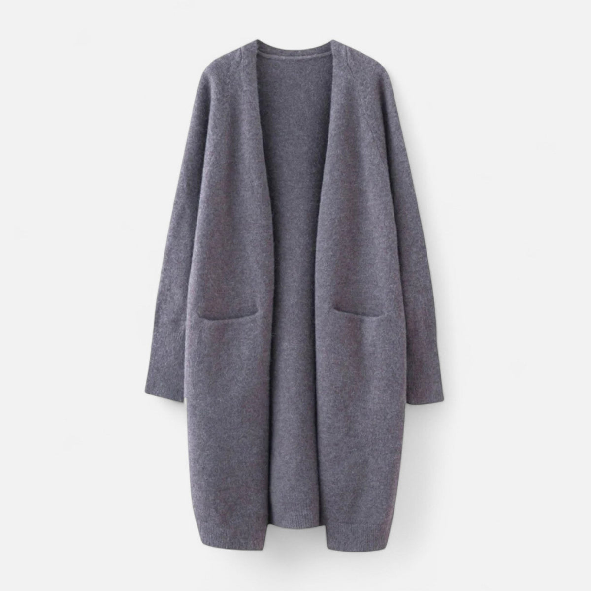 Women's Longline Open-Front Cardigan Coat