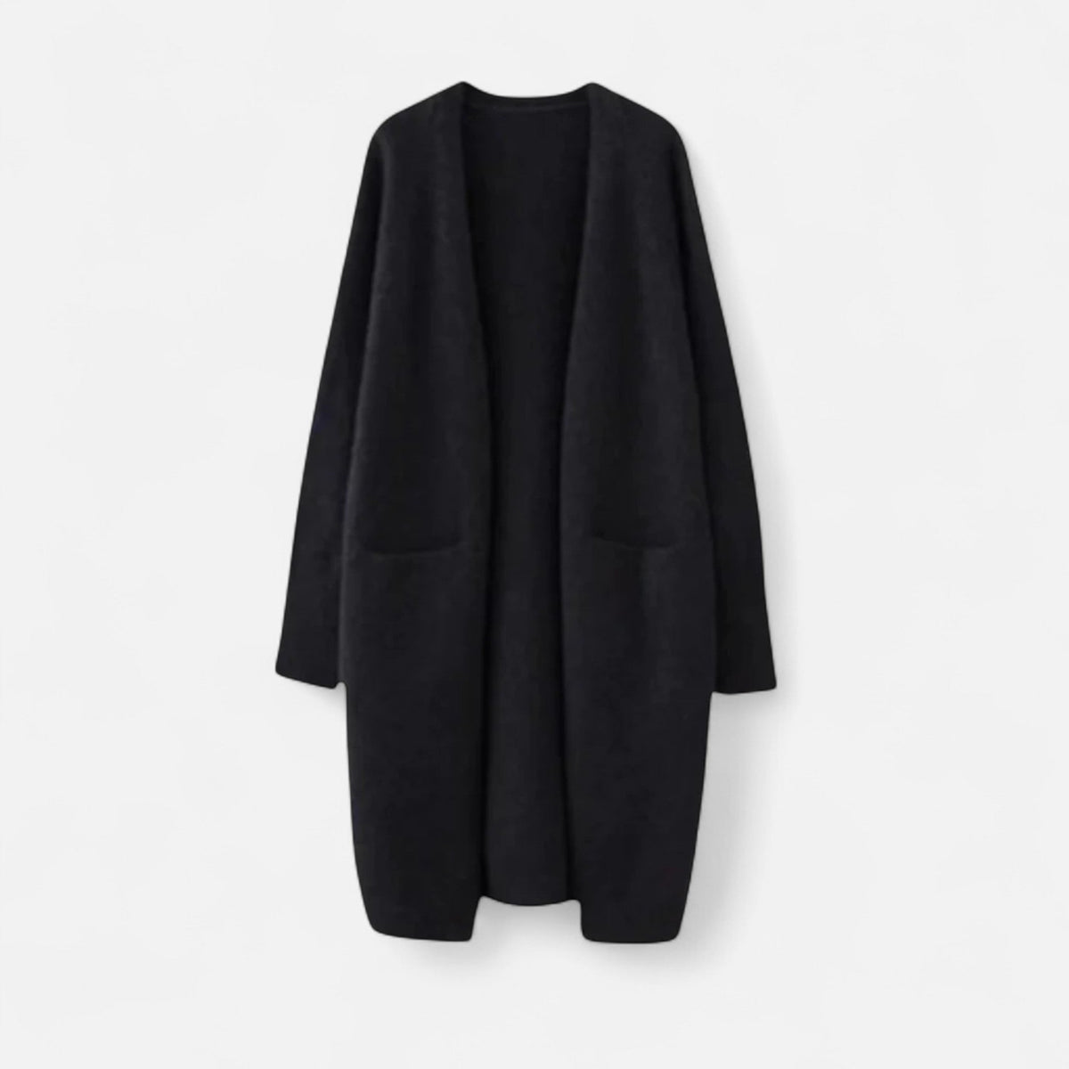 Women's Longline Open-Front Cardigan Coat