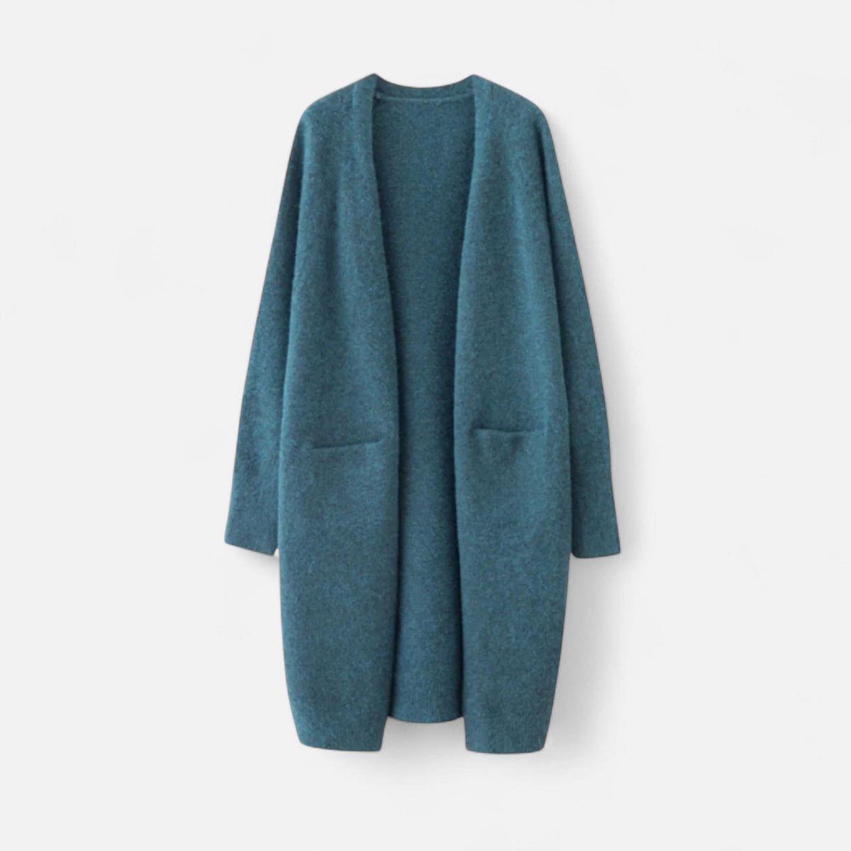 Women's Longline Open-Front Cardigan Coat