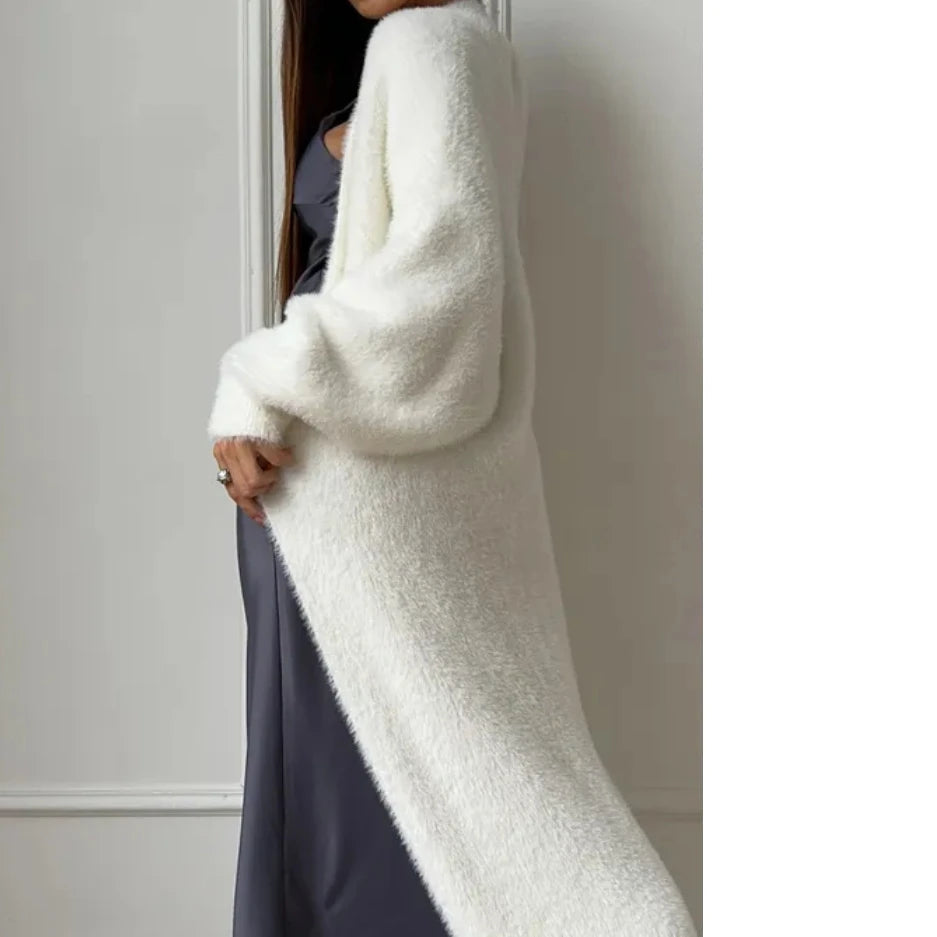 Women's Loose Fit Long Cardigan